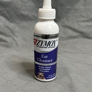 Zymox Ear Cleanser Dogs Dog Ear Enzymatic System Gentle Soothing Cleaning NWT